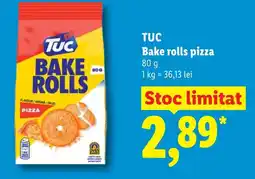 Lidl TUC Bake rolls pizza Ofertă