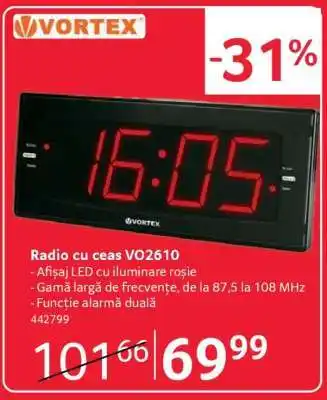 Selgros Radio cu ceas VO2610 Ofertă