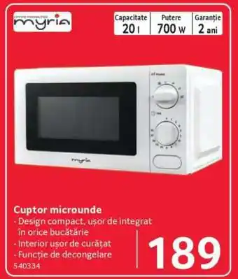 Selgros Cuptor microunde Ofertă