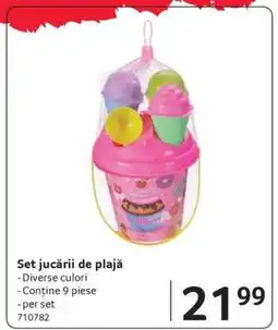 Selgros Set jucării de plajă Ofertă