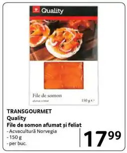 Selgros Quality File de somon afumat și feliat Ofertă