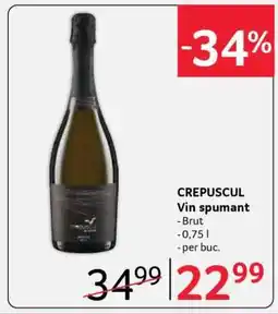 Selgros CREPUSCUL Vin spumant Ofertă