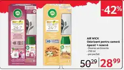 Selgros AIR WICK Odorizant pentru cameră Aparat + rezervă Ofertă
