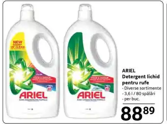 Selgros ARIEL Detergent lichid pentru rufe Ofertă
