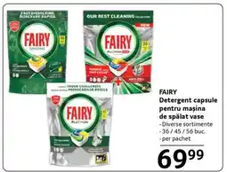 Selgros FAIRY Detergent capsule pentru mașina de spălat vase Ofertă