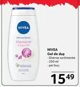 Selgros NIVEA Gel de duş Ofertă
