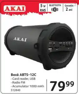 Selgros Boxă ABTS-12C Ofertă