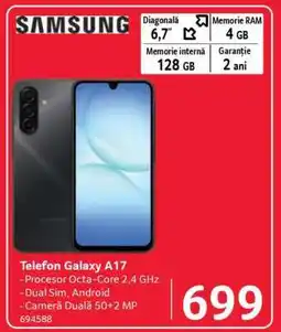 Selgros Telefon Galaxy A17 Ofertă