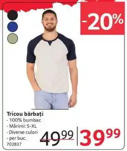Selgros Tricou bărbați Ofertă