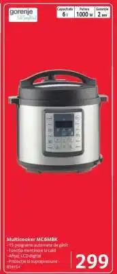 Selgros Multicooker MC6MBK Ofertă