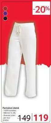 Selgros Pantaloni damă Ofertă