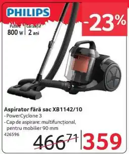 Selgros Aspirator fără sac XB1142/10 Ofertă