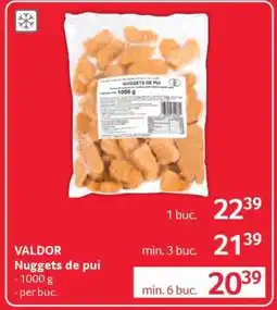 Selgros VALDOR Nuggets de pui Ofertă