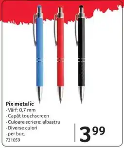 Selgros Pix metalic Ofertă