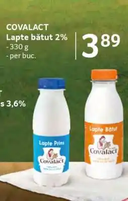 Selgros COVALACT Lapte bătut 2% Ofertă