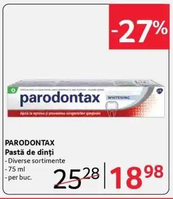 Selgros PARODONTAX Pastă de dinți Ofertă