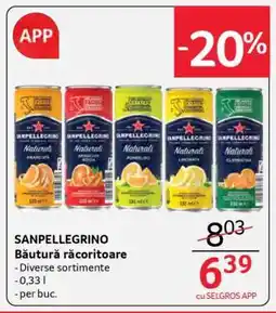 Selgros SANPELLEGRINO Băutură răcoritoare Ofertă