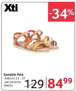 Selgros Sandale fete Ofertă