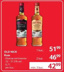 Selgros OLD NICK Rom Ofertă