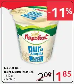 Selgros NAPOLACT Ofertă