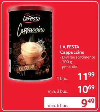 Selgros LA FESTA Cappuccino Ofertă