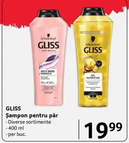 Selgros GLISS Șampon pentru păr Ofertă