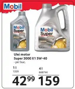 Selgros Ulei motor Super 3000 X1 5W-40 Ofertă
