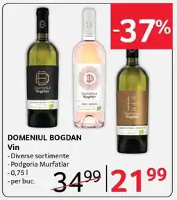 Selgros DOMENIUL BOGDAN Vin Ofertă