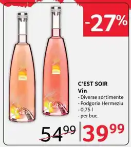 Selgros C’EST SOIR Vin Ofertă
