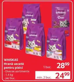Selgros WHISKAS Hrană uscată pentru pisici Ofertă
