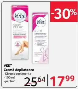 Selgros VEET Cremă depilatoare Ofertă