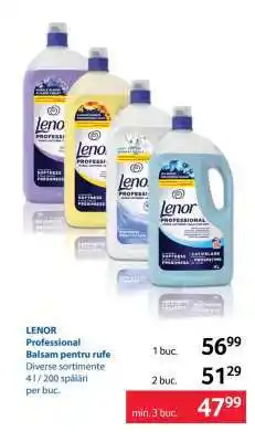 Selgros LENOR Professional Balsam pentru rufe Ofertă