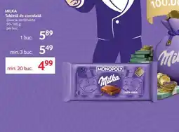 Selgros MILKA Tabletă de ciocolată Ofertă