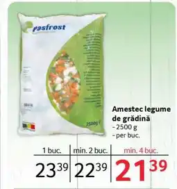 Selgros Amestec legume de grădină Ofertă
