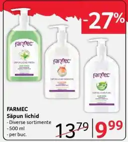 Selgros FARMEC Săpun lichid Ofertă