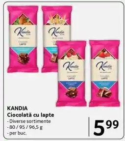 Selgros KANDIA Ciocolată cu lapte Ofertă