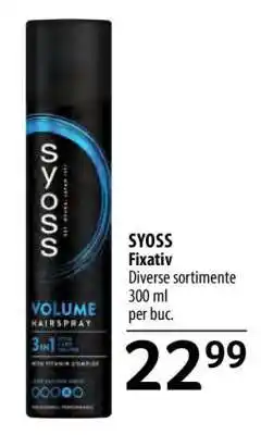 Selgros SYOSS Fixativ Ofertă