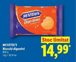 Lidl MCVITIE'S Biscuiţi digestivi Ofertă