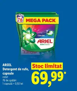 Lidl ARIEL Detergent de rufe, capsule color Ofertă