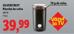 Lidl SILVERCREST Râşniţă de cafea Ofertă