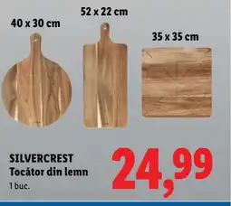 Lidl SILVERCREST Tocător din lemn Ofertă
