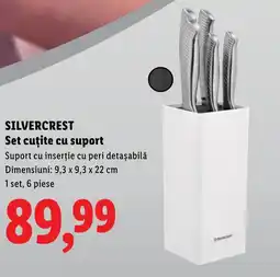 Lidl SILVERCREST Set cuțite cu suport Ofertă