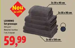 Lidl LIVARNO Set prosoape Ofertă