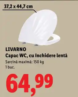 Lidl LIVARNO Capac WC, cu închidere lentă Ofertă