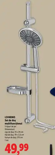 Lidl LIVARNO Set de duş multifunctional Ofertă