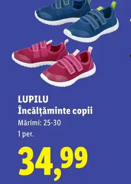 Lidl LUPILU Încălțăminte copii Ofertă