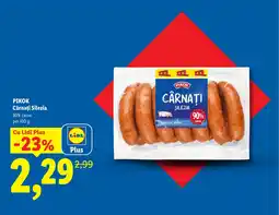 Lidl PIKOK Cârnaţi Silezia Ofertă