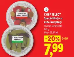 Lidl CHEF SELECT Specialități cu ardei umpluţi Ofertă