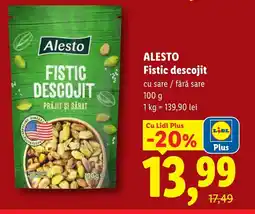 Lidl ALESTO Fistic descojit Ofertă
