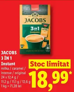 Lidl JACOBS 3IN1 Instant Ofertă